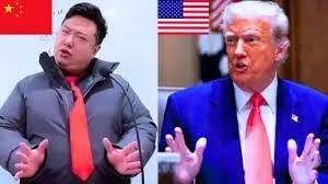 善於模仿美國總統川普的中國抖音博主「瑞哥」。（翻攝自抖音）