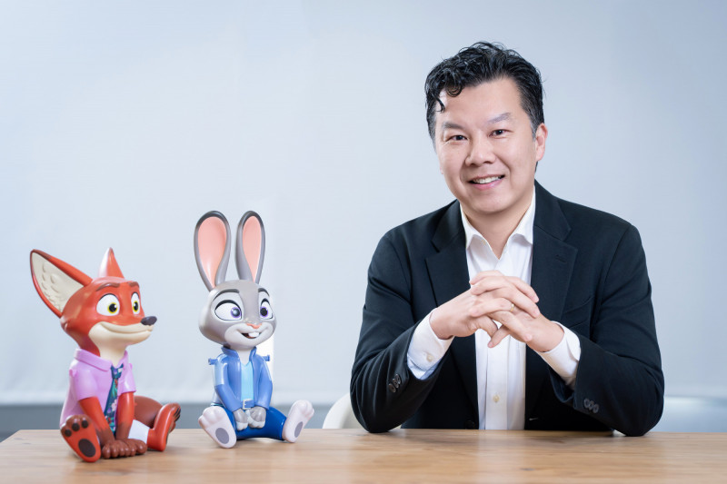 華特迪士尼公司台灣及香港總經理陳永樂分享未來規劃。（迪士尼提供）