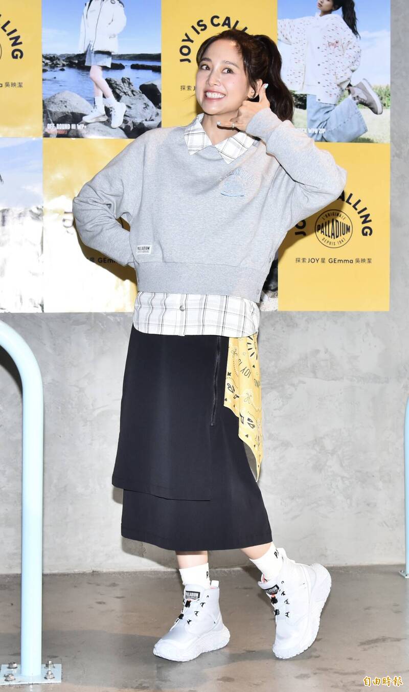 鬼鬼透露女兒會招桃花，笑說妹子最愛喊「爸爸」。（記者陳奕全攝）