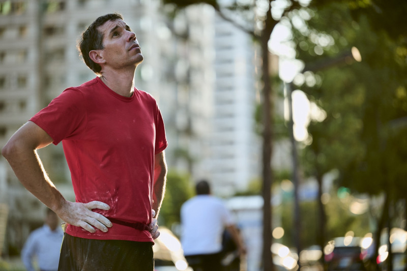 艾力克斯霍諾德挑戰攀登台北101，將透過Netflix直播全世界放送。（Netflix提供）