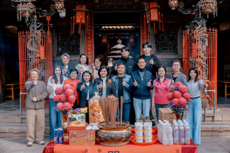 《媽祖在人間》單元劇於北港朝天宮舉行開鏡儀式。（民視提供）