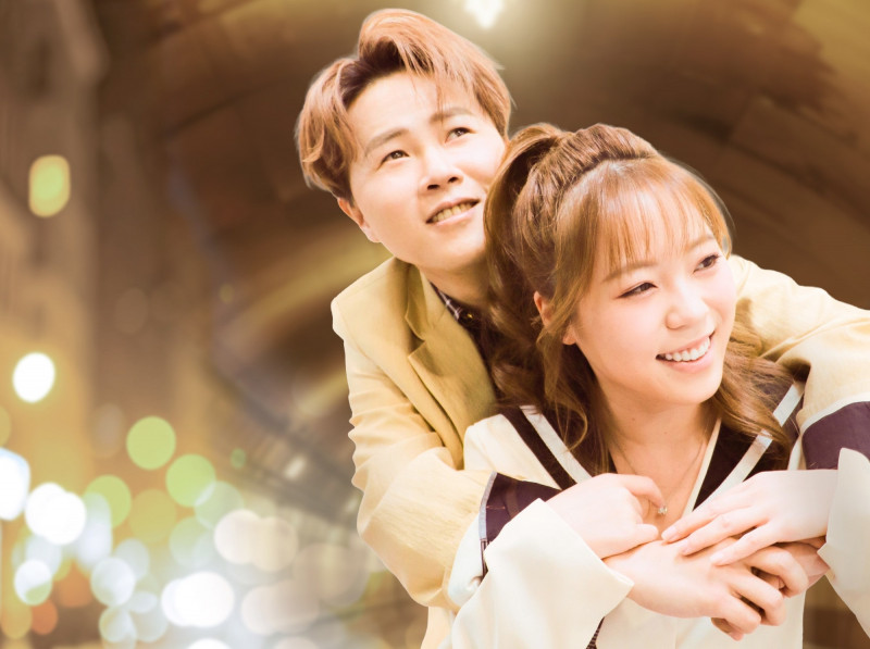 《一級棒》CP陳孟賢和吳美琳搞笑重現《難哄》名場面。（中視提供）