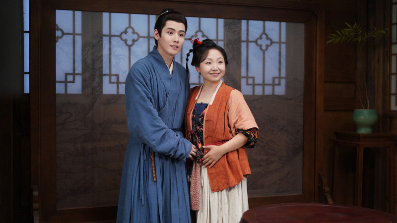 李嘉琦（右）在《芬芳喜事》再搭任豪，擦出新CP魅力。（愛爾達綜合台提供）