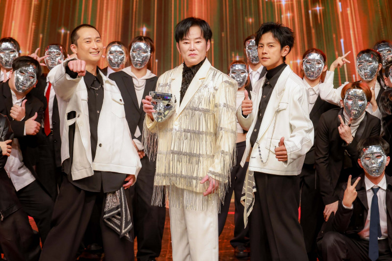 浩子（左起）、陽帆、阿翔組偶像男團。（民視提供）