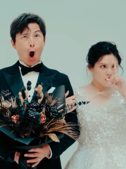 孫協志、夏宇童扮鬼臉、鬥雞眼。（翻攝自IG）