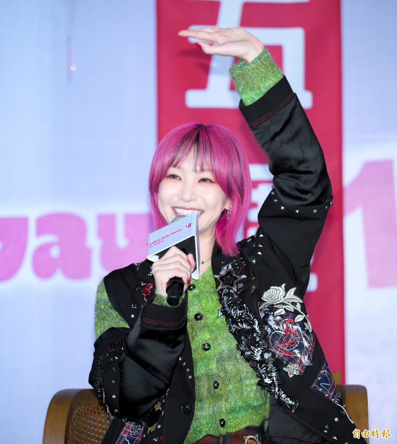 LiSA。（記者王文麟攝）