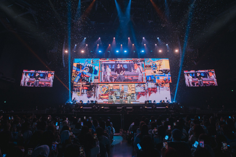 TWS吸引數千名粉絲狂歡。（D-SHOW提供）