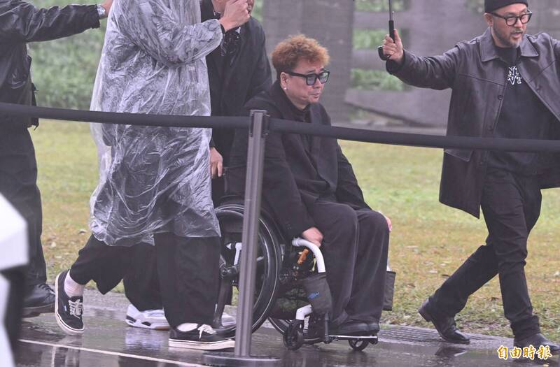 俊曄當年的酷龍搭檔姜元來今日也特地來台。（記者潘少棠攝）