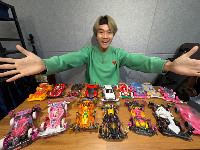 柯大堡20萬玩車。（三川娛樂提供）
