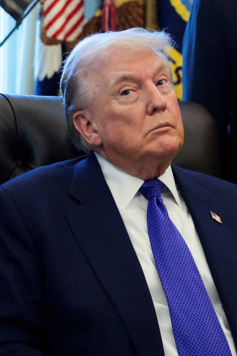 美國總統川普對藝人們的抗議非常火大，甚至火速發文嗆聲。（路透）