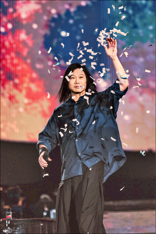 瑪莎在音樂平台分享袁惟仁創作的歌曲。（相信音樂提供）