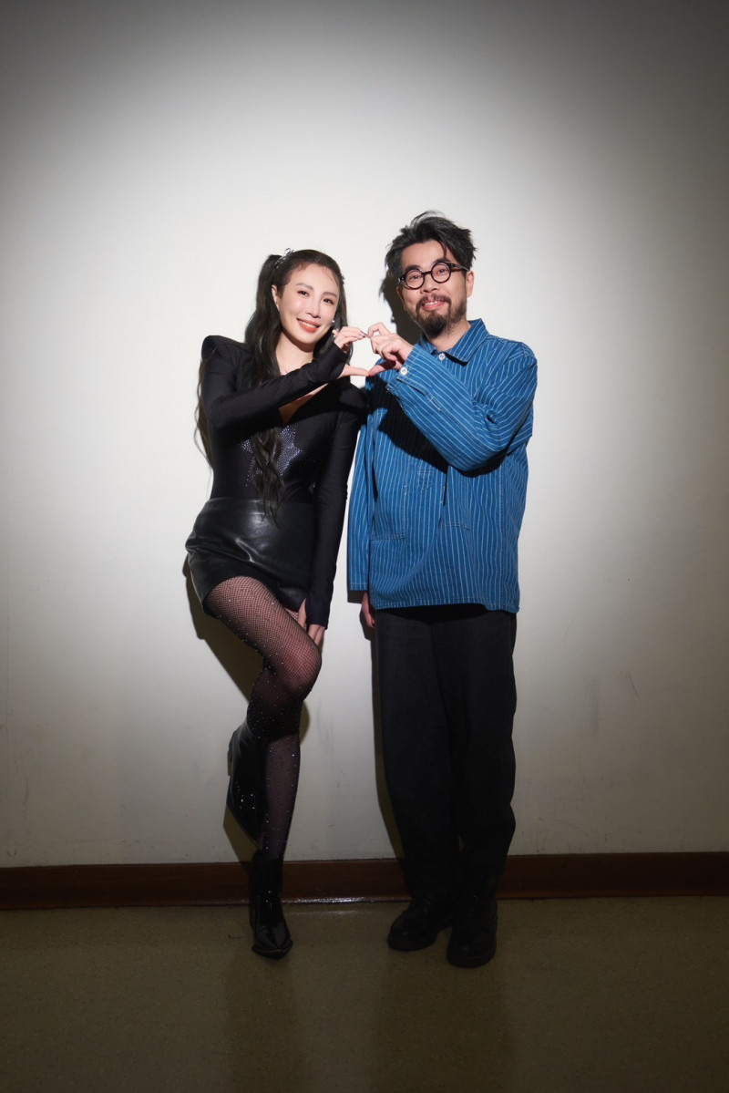 魏如萱與奇哥驚喜合體。（好多音樂提供）