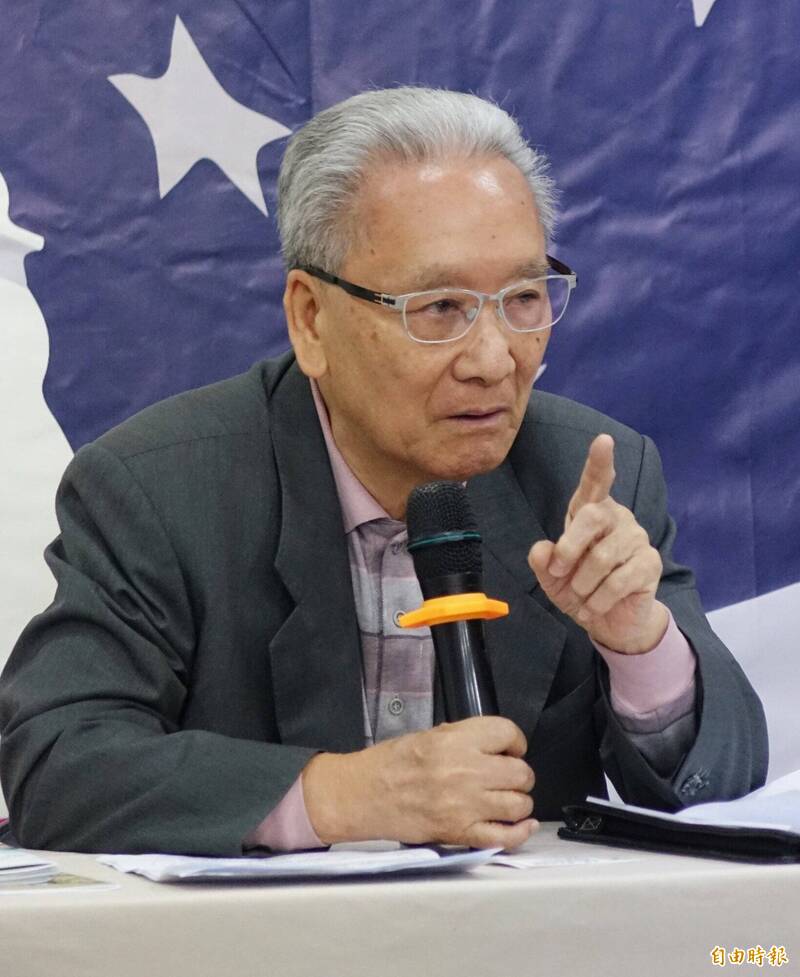 林義雄好友、前國安會秘書長康寧祥。（本報資料照）