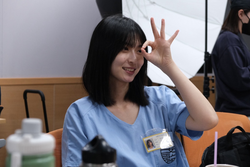 晨亦甯在《陽光女子合唱團》飾演「小晨」。（好事娛樂提供）