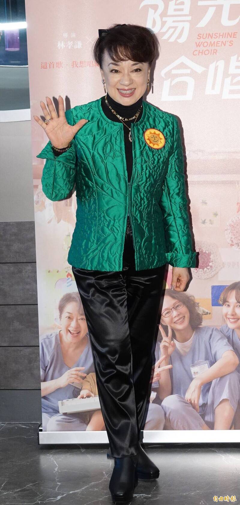 今年對翁倩玉來說意義非凡。（記者潘少棠攝）