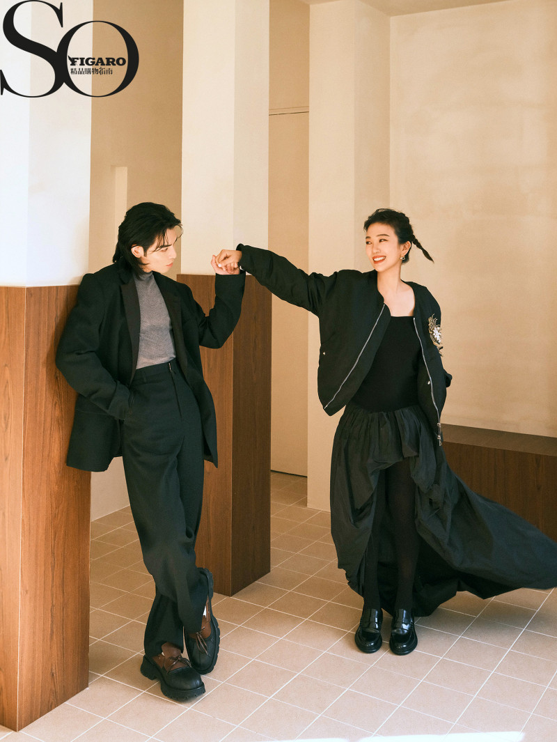 蕭敬騰與老婆Summer合體受訪。（SoFigaro提供）