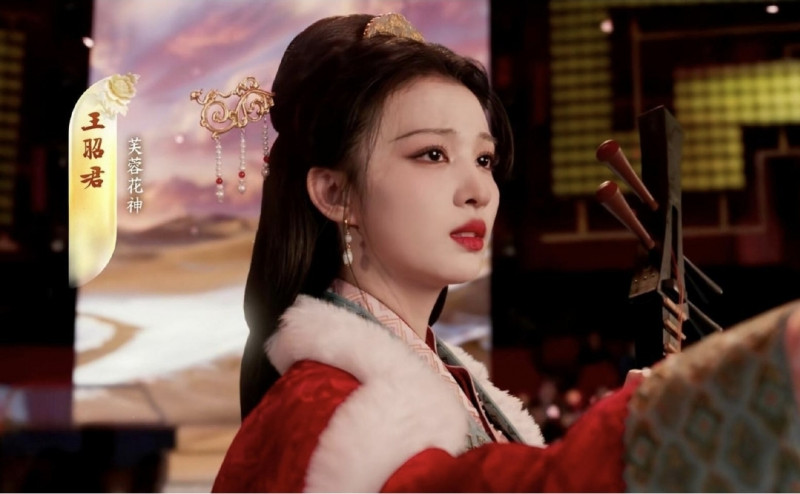 （圖輯）王楚然春晚20秒鏡頭美翻了 「天選王昭君」創2億討論量