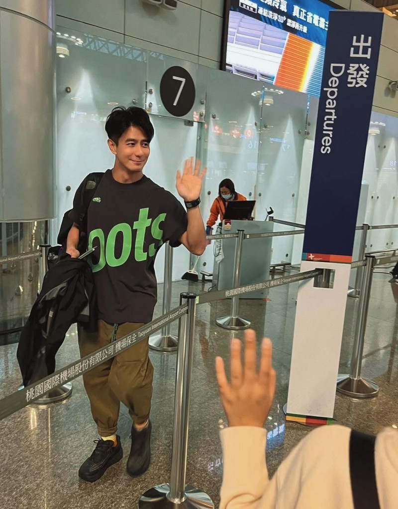 郭彥均過年飛出國，前往紐西蘭參加越野馬拉松。（翻攝自郭彥均臉書）