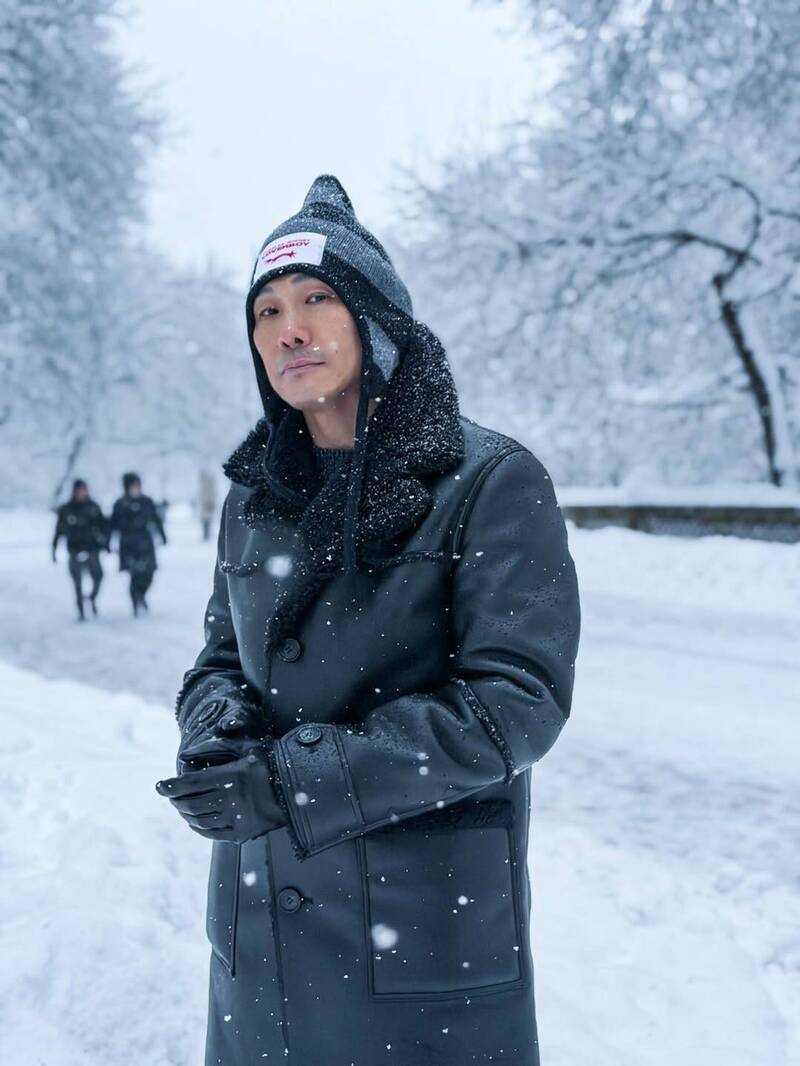 64歲凍齡舞王杜德偉在美國康州舉行演唱會，遇上號稱美國最強的世紀暴風雪。（翻攝自IG）