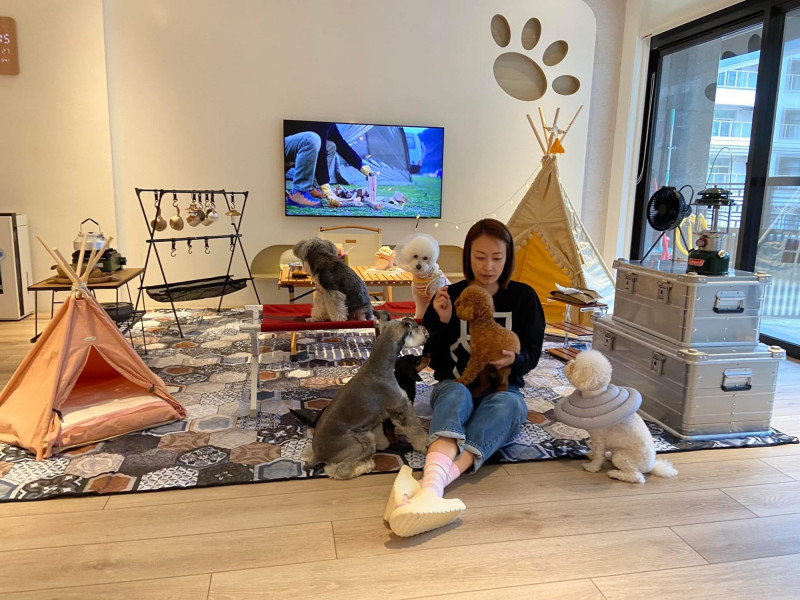 潘慧如宣布經營的寵物旅館4月底停業。（翻攝自臉書）