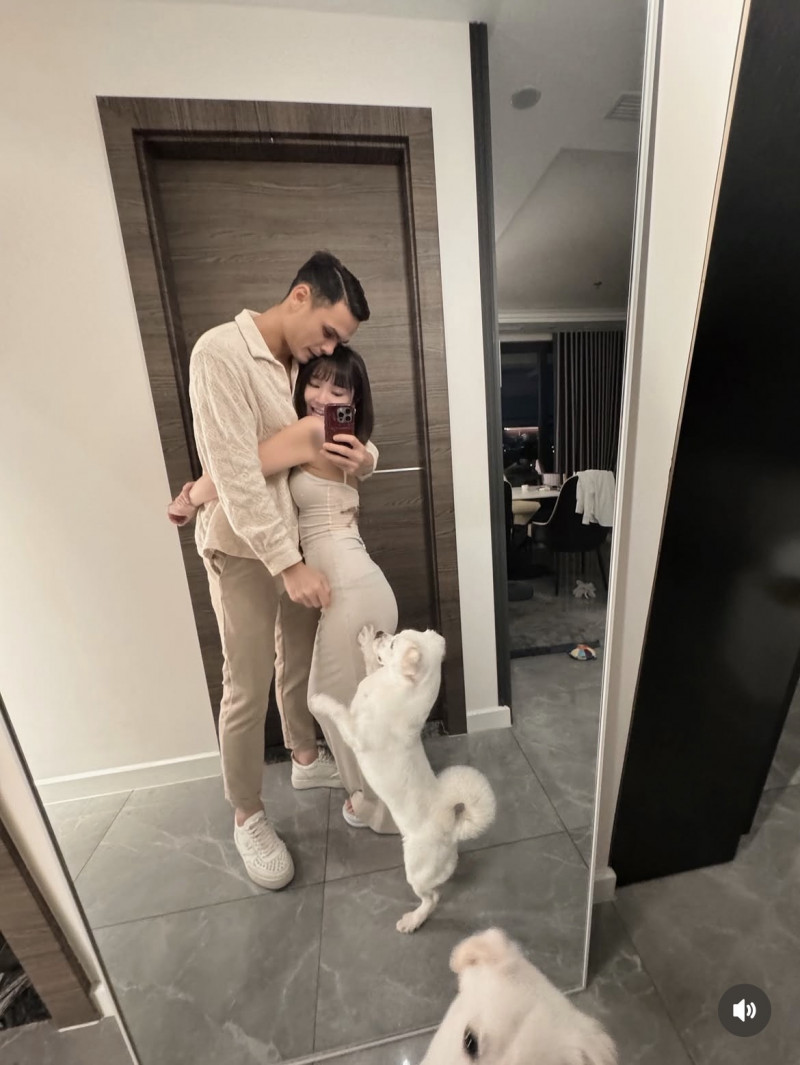 陳芳語與男友感情甜蜜。（翻攝自IG）