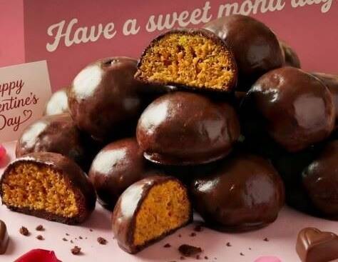 此次出包的杜拜巧克力Q餅，經過改良口感更Q彈，更適合韓國人口味。（翻攝自IG）