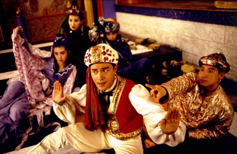 投資方以《東邪西毒》的原班演員另外拍出一部《東成西就》，成就經典賀歲片。（本報資料照）