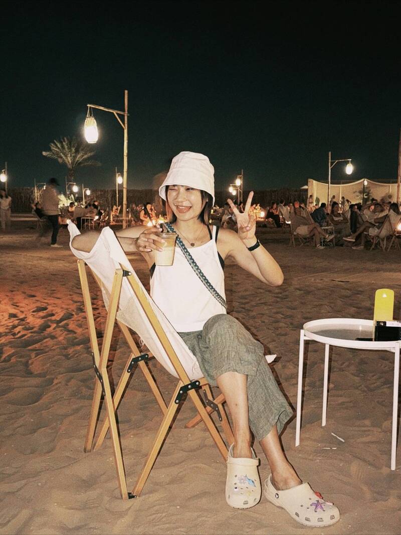 愛莉莎莎去年在杜拜置產。（翻攝自臉書）