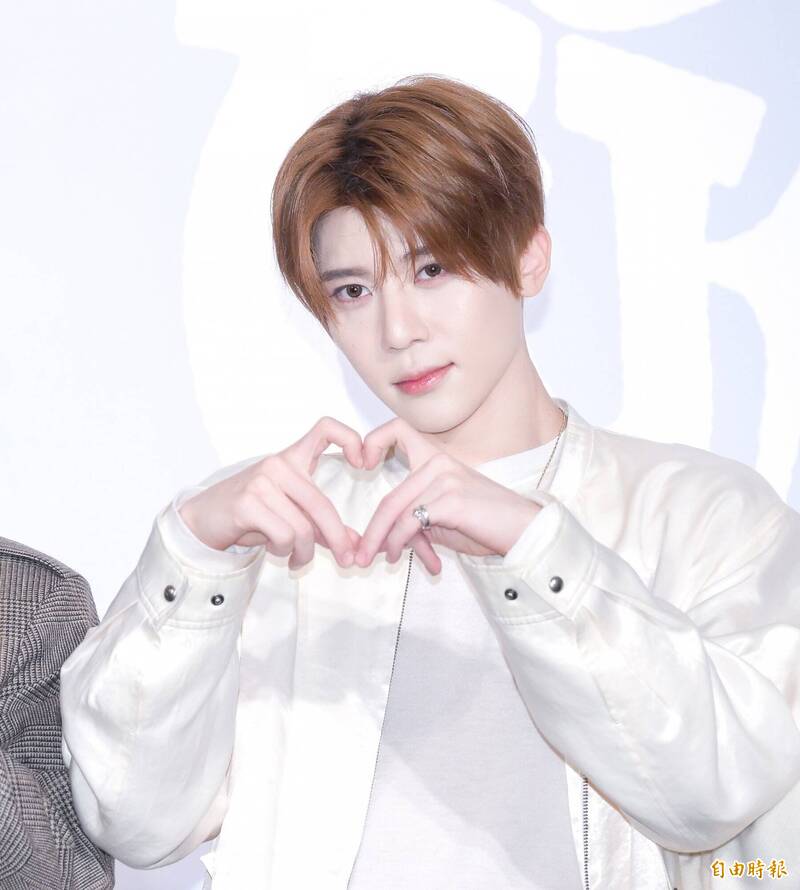 隊長SION剛好屬馬，希望NCTzen今年能夠健康幸福。（記者王文麟攝）