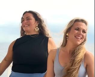 兩位英國職業女歌手說，這是她們人生首次挑戰唱台語歌。（翻攝自IG）