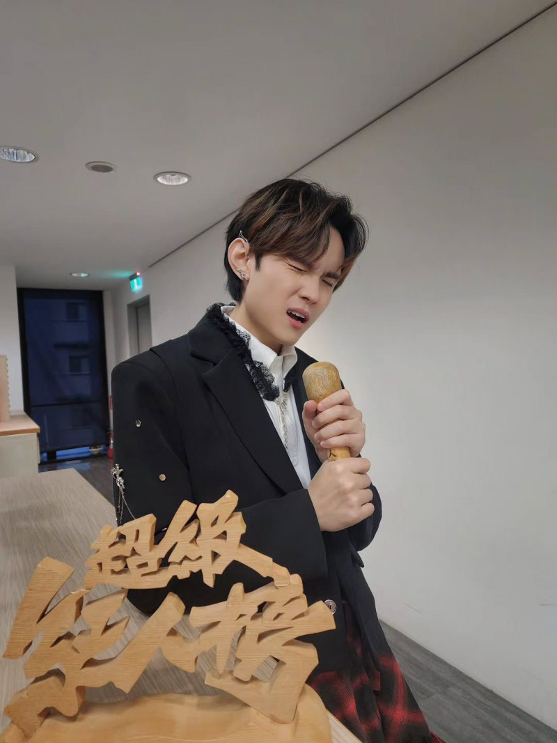 鄺澤東期待能在《超級紅人榜》順利完賽。（天元娛樂提供）