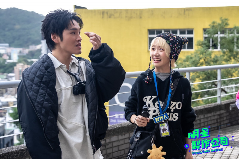 《明星製作公司》Lulu自爆到現在還搞不清楚誰是展榮、誰是展瑞（照片左為展榮）。（TVBS提供）