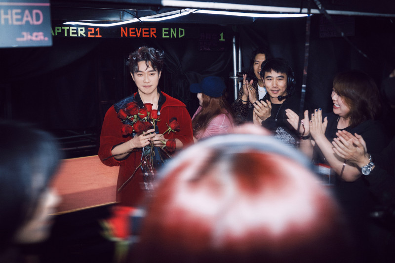 張棟樑在演唱會失手淚崩。（張棟樑第二十一個故事巡演官方提供）