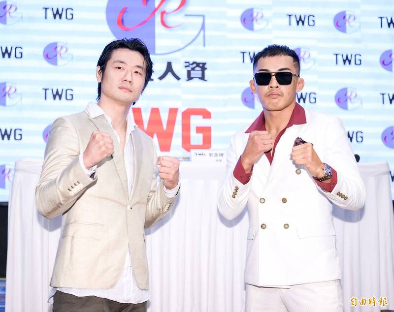 韓森砸千萬挑戰金鋼刀，點名謝和弦、栗子來打一場。（記者王文麟攝）