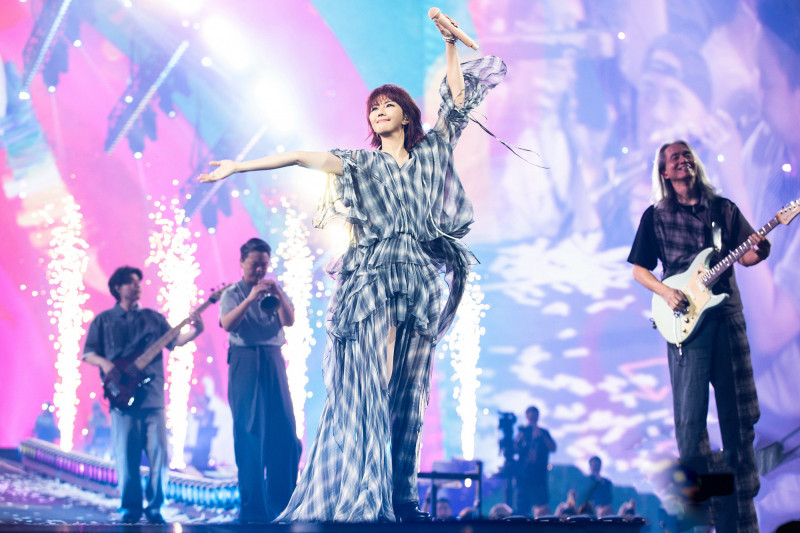 孫燕姿唱進大巨蛋。（Make Music提供）