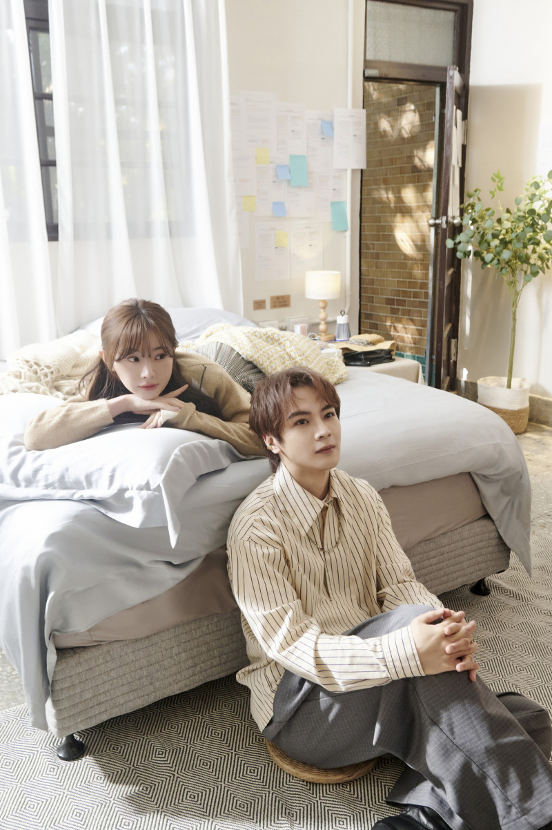 古曜威攜手金娜妍拍攝MV。（單純夢想文創事業提供）