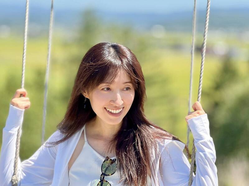 田中千繪因演出電影《海角七號》在台灣走紅。（翻攝自田中千繪臉書）