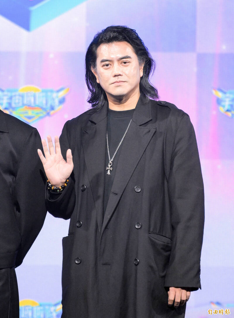 製作人B2鬆口小S錄影狀況。（記者王文麟攝）