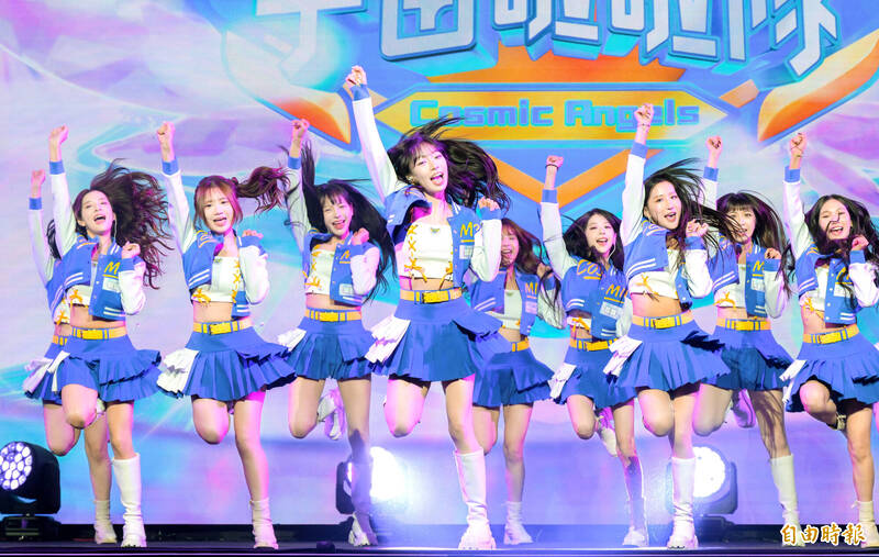 《宇宙啦啦隊》今（3）日舉辦開播記者會。（記者王文麟攝）