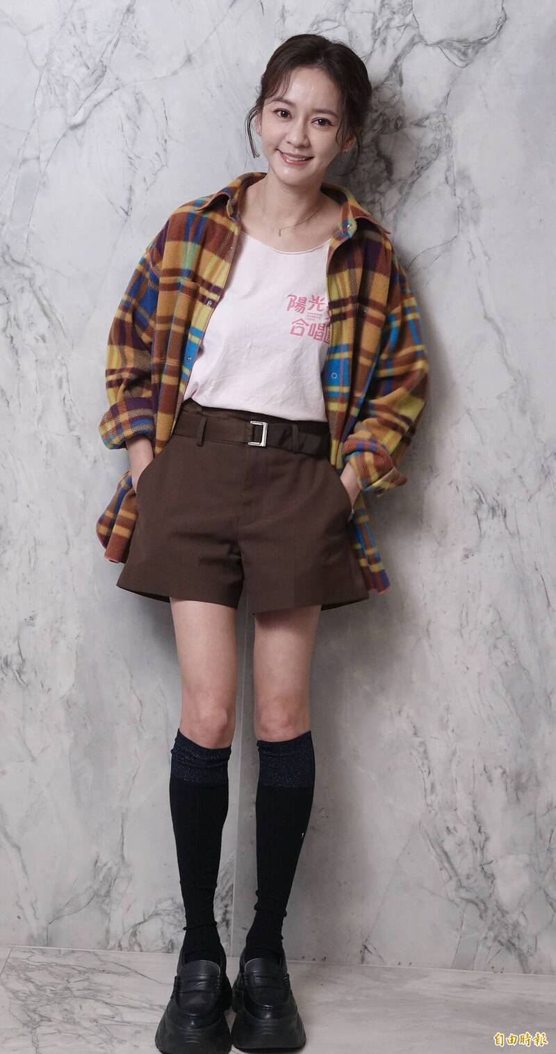 陳意涵演出的《陽光女子合唱團》，掀起全民觀影熱潮。（記者潘少棠攝）