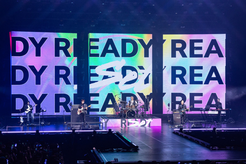 CNBLUE帶來多首夯曲。（和協整合行銷提供）