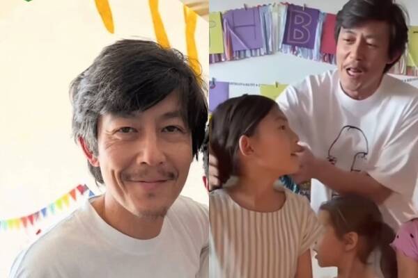 45歲陳冠希為愛女慶生  遭酸「斷崖式衰老」像爺爺