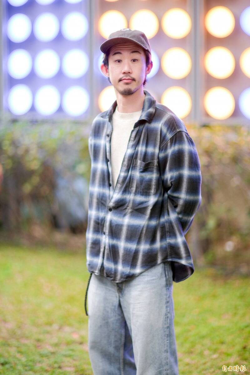 飯塚花笑認為台灣同婚化為日本帶來希望。（記者王文麟攝）