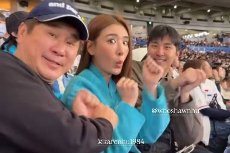 胡瓜揮棒慶祝擊敗韓國！同框丁柔安嗨喊：太感動了