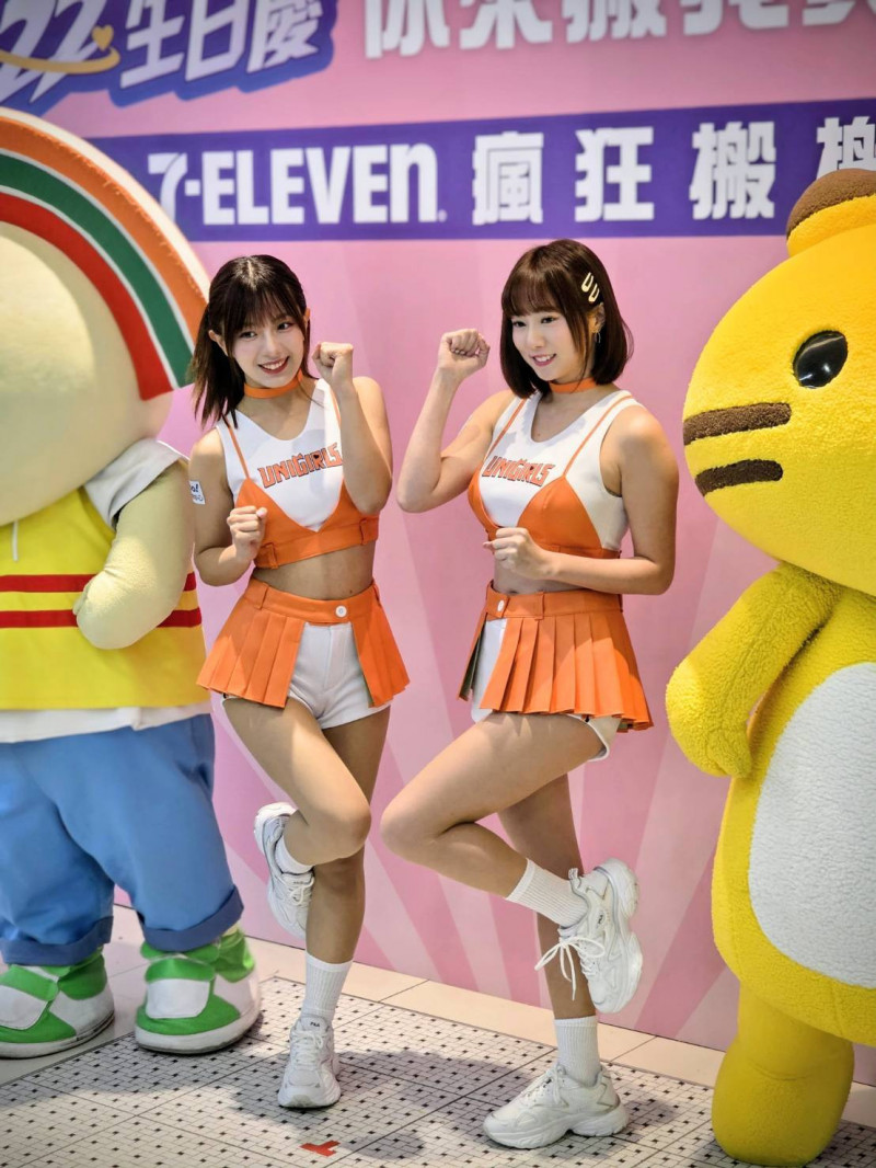 統一獅Uni-Girls斐棋與希美出席活動分享應援心得