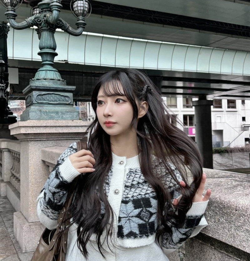 一粒美翻東京街頭。（翻攝自IG）