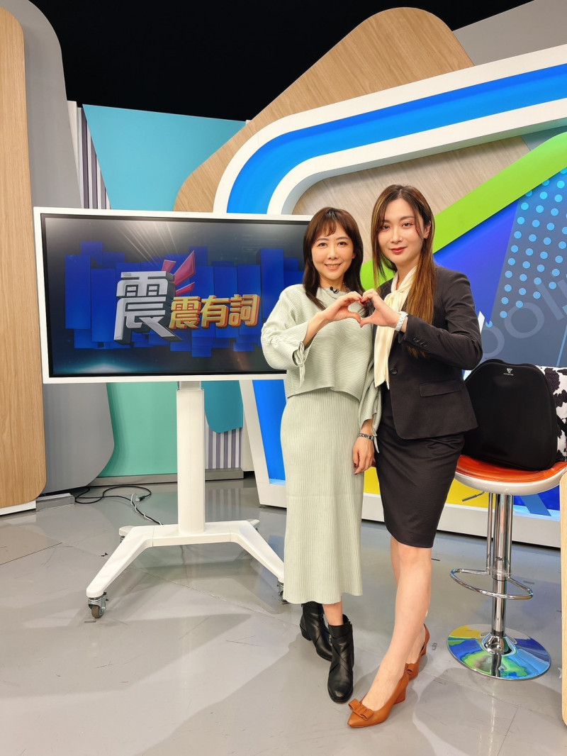 陳樂涵（右）承諾一輩子保護雪兒。（和展影視提供）