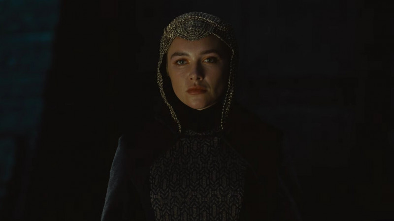 佛蘿倫絲普伊在《沙丘：第三部》繼續飾演伊若琅公主。（翻攝自YouTube）