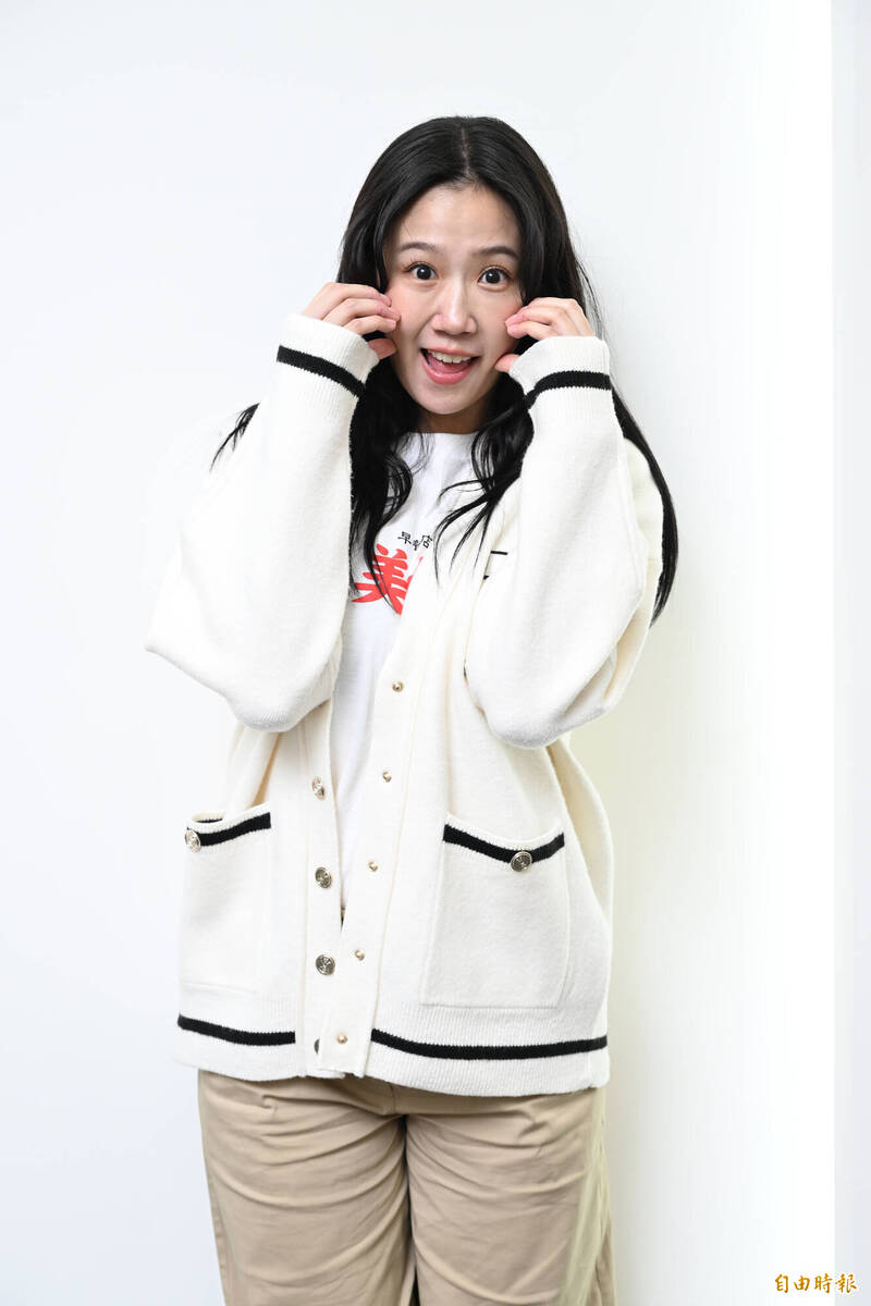 方志友去年底宣傳《舊金山美容院》，外型跟現在有些許不一樣。（資料照，記者胡舜翔攝）