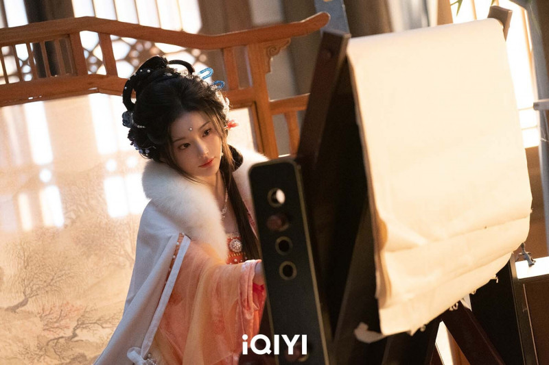 孔雪兒在《逐玉》飾演「俞淺淺」。（愛奇藝國際站提供）